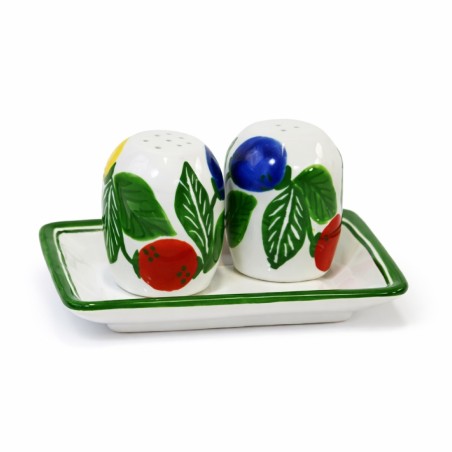 Salt and pepper shakers Elba Ceramiche De Simone Salt and pepper shakers Elba Ceramiche De Simone